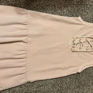 Baby pink dress
